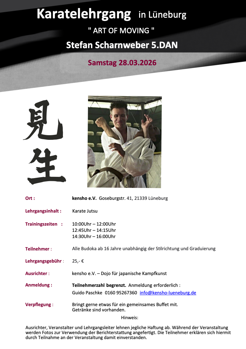 LG Stefan Scharnweber in Lüneburg 2026